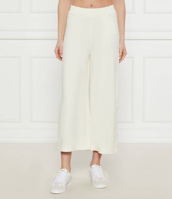 Spodnie damskie na wiosnę retro Twinset U&B ze sklepu: Gomez Fashion Store w kategorii: Spodnie damskie - zdjęcie 874714-BD9-10338_TB251W000006A21