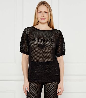 Bluzka damska młodzieżowa Twinset U&B ze sklepu: Gomez Fashion Store w kategorii: Bluzki damskie - zdjęcie 874714-BD9-10338_TB251W000010006