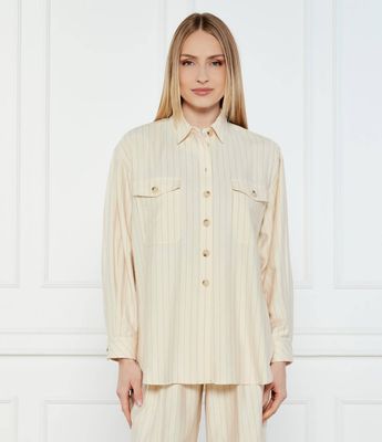 Koszula damska Twinset U&B ze sklepu: Gomez Fashion Store w kategorii: Koszule damskie - zdjęcie 874714-BD9-10338_TB251W000011A24