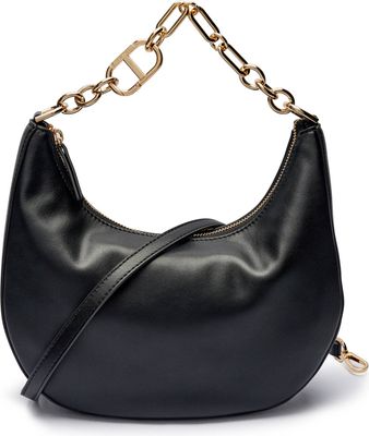Torebka hobo elegancki Twinset ze sklepu: Gomez Fashion Store w kategorii: Torebki hobo - zdjęcie 874714-BD9-10338_TS251W000014842
