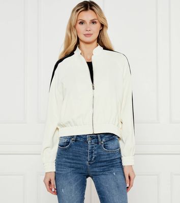 Kurtka damska na wiosnę Twinset ze sklepu: Gomez Fashion Store w kategorii: Kurtki damskie - zdjęcie 874714-BD9-10338_TS251W000047413