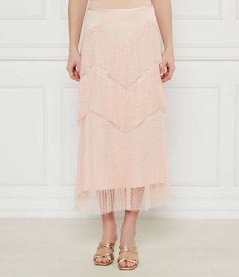 Spódnica wiosenna Twinset ze sklepu: Gomez Fashion Store w kategorii: Spódnice - zdjęcie 874714-BD9-10338_TS251W000067707