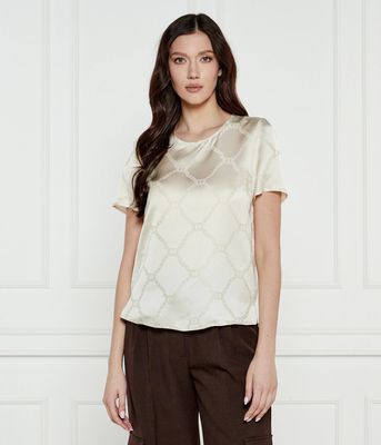 Bluzka damska Twinset ze sklepu: Gomez Fashion Store w kategorii: Bluzki damskie - zdjęcie 874714-BD9-10338_TS251W000070732