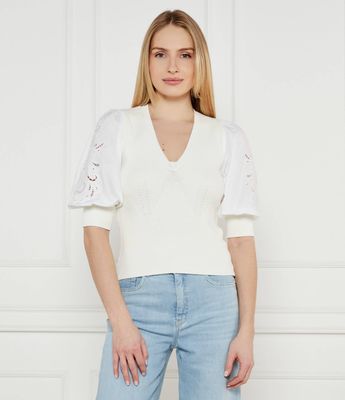 Sweter damski Twinset ze sklepu: Gomez Fashion Store w kategorii: Swetry damskie - zdjęcie 874714-BD9-10338_TS251W000072299