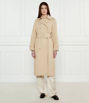 Płaszcz damski na wiosnę Twinset ze sklepu: Gomez Fashion Store w kategorii: Płaszcze damskie - zdjęcie 874714-BD9-10338_TS251W000092B20