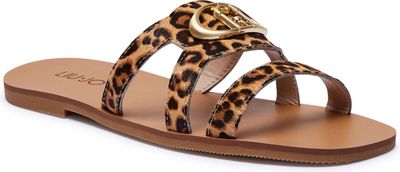 Klapki damskie na lato Liu Jo ze sklepu: Gomez Fashion Store w kategorii: Klapki damskie - zdjęcie 874714-BD9-10338_LC252W000189E22