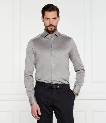Koszula męska z klasycznym kołnierzykiem na wiosnę Stenströms ze sklepu: Gomez Fashion Store w kategorii: Koszule męskie - zdjęcie 874714-BD9-10338_SN252M000013310