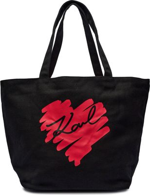Karl Lagerfeld - Shopper bag w stylu młodzieżowym ze sklepu: Gomez Fashion Store w kategorii: Torby Shopper bag - zdjęcie 874714-BD9-10338_KL251W000115087