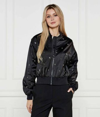 Kurtka damska casual Karl Lagerfeld ze sklepu: Gomez Fashion Store w kategorii: Kurtki damskie - zdjęcie 874714-BD9-10338_KL251W000142C73