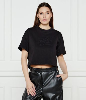 Bluzka damska Karl Lagerfeld ze sklepu: Gomez Fashion Store w kategorii: Bluzki damskie - zdjęcie 874714-BD9-10338_KL251W000147666