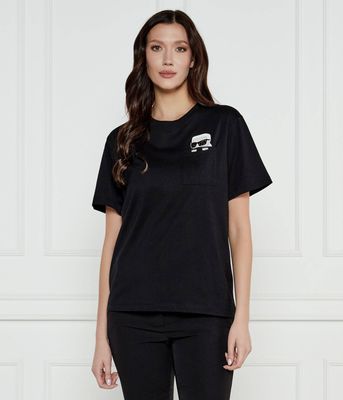 Bluzka damska wiosenna Karl Lagerfeld ze sklepu: Gomez Fashion Store w kategorii: Bluzki damskie - zdjęcie 874714-BD9-10338_KL251W000152666
