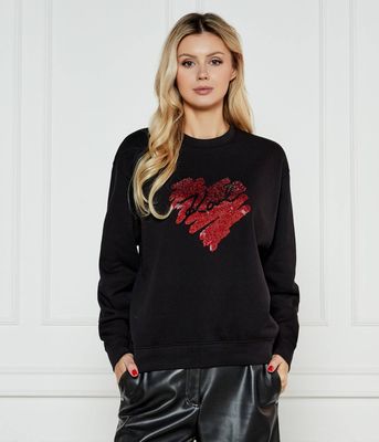 Bluza damska jesienna Karl Lagerfeld ze sklepu: Gomez Fashion Store w kategorii: Bluzy damskie - zdjęcie 874714-BD9-10338_KL251W000165666