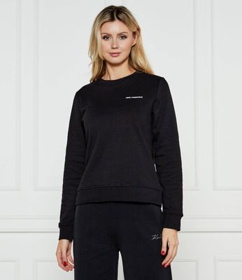 Bluza damska na jesień Karl Lagerfeld ze sklepu: Gomez Fashion Store w kategorii: Bluzy damskie - zdjęcie 874714-BD9-10338_KL251W000167666