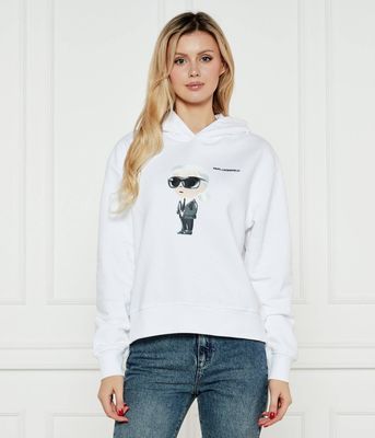 Bluza damska jesienna Karl Lagerfeld ze sklepu: Gomez Fashion Store w kategorii: Bluzy damskie - zdjęcie 874714-BD9-10338_KL251W000169100