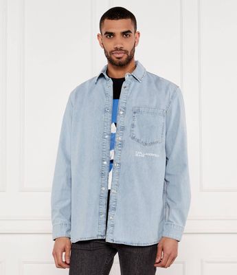 Koszula męska Karl Lagerfeld Jeans ze sklepu: Gomez Fashion Store w kategorii: Koszule męskie - zdjęcie 874714-BD9-10338_KJ252M000003056