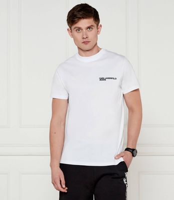 T-shirt męski casualowy wiosenny Karl Lagerfeld Jeans ze sklepu: Gomez Fashion Store w kategorii: T-shirty męskie - zdjęcie 874714-BD9-10338_KJ252M000015001