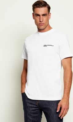 T-shirt męski casualowy wiosenny Karl Lagerfeld Jeans ze sklepu: Gomez Fashion Store w kategorii: T-shirty męskie - zdjęcie 874714-BD9-10338_KJ252M000015001