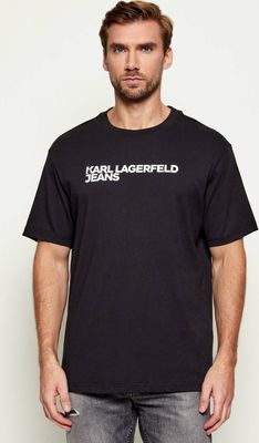 T-shirt męski Karl Lagerfeld Jeans ze sklepu: Gomez Fashion Store w kategorii: T-shirty męskie - zdjęcie 874714-BD9-10338_KJ252M000016002