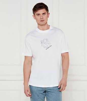 T-shirt męski w stylu młodzieżowym Karl Lagerfeld Jeans ze sklepu: Gomez Fashion Store w kategorii: T-shirty męskie - zdjęcie 874714-BD9-10338_KJ252M000017001