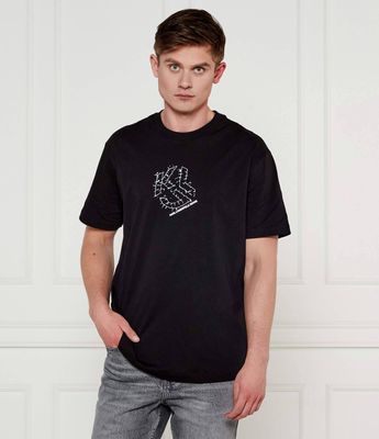 T-shirt męski na wiosnę młodzieżowy Karl Lagerfeld Jeans ze sklepu: Gomez Fashion Store w kategorii: T-shirty męskie - zdjęcie 874714-BD9-10338_KJ252M000017002