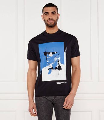 T-shirt męski na wiosnę Karl Lagerfeld Jeans ze sklepu: Gomez Fashion Store w kategorii: T-shirty męskie - zdjęcie 874714-BD9-10338_KJ252M000021002