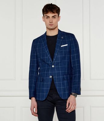 Marynarka męska jesienna BOSS BLACK ze sklepu: Gomez Fashion Store w kategorii: Marynarki męskie - zdjęcie 874714-BD9-10338_BB252M000091404