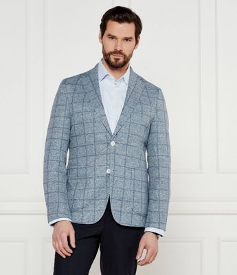 Marynarka męska na jesień BOSS BLACK ze sklepu: Gomez Fashion Store w kategorii: Marynarki męskie - zdjęcie 874714-BD9-10338_BB252M000098454