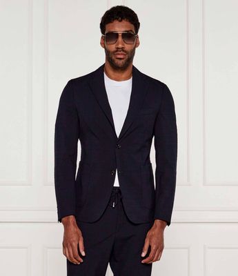 Marynarka męska elegancka jesienna BOSS BLACK ze sklepu: Gomez Fashion Store w kategorii: Marynarki męskie - zdjęcie 874714-BD9-10338_BB252M000099404