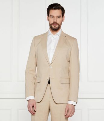 Marynarka męska na wiosnę BOSS BLACK ze sklepu: Gomez Fashion Store w kategorii: Marynarki męskie - zdjęcie 874714-BD9-10338_BB252M000100275