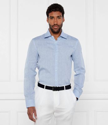 Koszula męska na wiosnę BOSS BLACK ze sklepu: Gomez Fashion Store w kategorii: Koszule męskie - zdjęcie 874714-BD9-10338_BB252M000109450