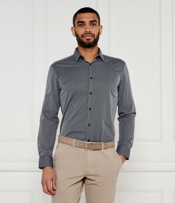 Koszula męska casualowa BOSS BLACK ze sklepu: Gomez Fashion Store w kategorii: Koszule męskie - zdjęcie 874714-BD9-10338_BB252M000131404
