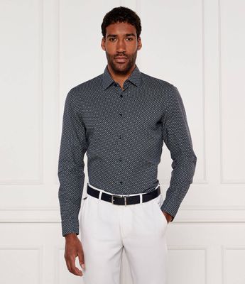 Koszula męska BOSS BLACK ze sklepu: Gomez Fashion Store w kategorii: Koszule męskie - zdjęcie 874714-BD9-10338_BB252M000137404