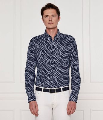 BOSS BLACK - Koszula męska casualowa ze sklepu: Gomez Fashion Store w kategorii: Koszule męskie - zdjęcie 874714-BD9-10338_BB252M000162404