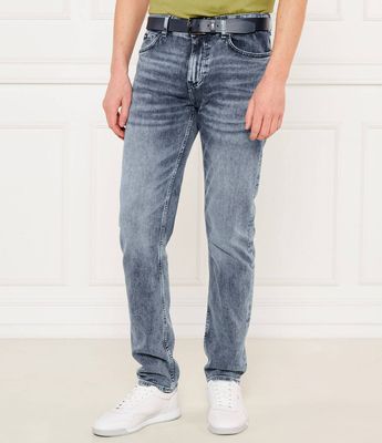 BOSS BLACK - Jeansy męskie na wiosnę casual ze sklepu: Gomez Fashion Store w kategorii: Jeansy męskie - zdjęcie 874714-BD9-10338_BB252M000170421