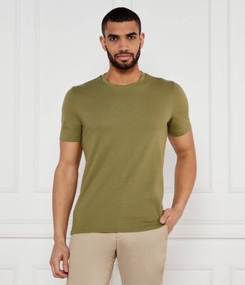 BOSS BLACK - T-shirt męski ze sklepu: Gomez Fashion Store w kategorii: T-shirty męskie - zdjęcie 874714-BD9-10338_BB252M000187311