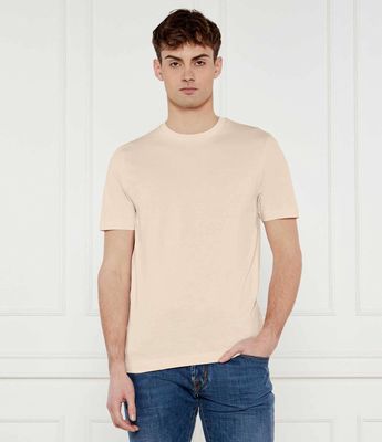 T-shirt męski na wiosnę casualowy BOSS BLACK ze sklepu: Gomez Fashion Store w kategorii: T-shirty męskie - zdjęcie 874714-BD9-10338_BB252M000189849