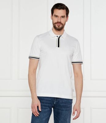 T-shirt męski casual BOSS BLACK ze sklepu: Gomez Fashion Store w kategorii: T-shirty męskie - zdjęcie 874714-BD9-10338_BB252M000193100