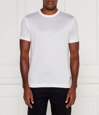 T-shirt męski na wiosnę BOSS BLACK ze sklepu: Gomez Fashion Store w kategorii: T-shirty męskie - zdjęcie 874714-BD9-10338_BB252M000197100