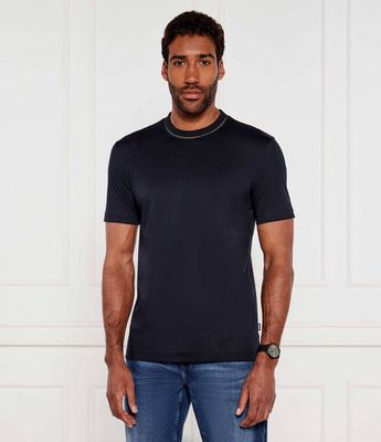 T-shirt męski casual BOSS BLACK ze sklepu: Gomez Fashion Store w kategorii: T-shirty męskie - zdjęcie 874714-BD9-10338_BB252M000206405