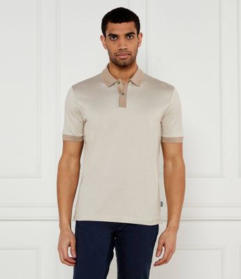 BOSS BLACK - T-shirt męski casual wiosenny ze sklepu: Gomez Fashion Store w kategorii: T-shirty męskie - zdjęcie 874714-BD9-10338_BB252M000207275
