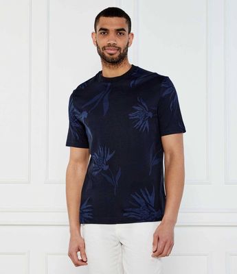 T-shirt męski młodzieżowy casual BOSS BLACK ze sklepu: Gomez Fashion Store w kategorii: T-shirty męskie - zdjęcie 874714-BD9-10338_BB252M000214404