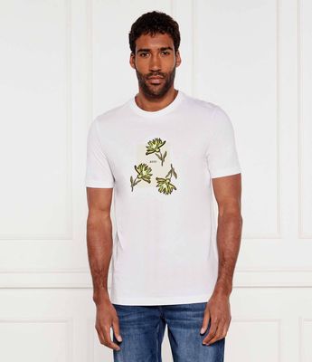 T-shirt męski młodzieżowy na wiosnę BOSS BLACK ze sklepu: Gomez Fashion Store w kategorii: T-shirty męskie - zdjęcie 874714-BD9-10338_BB252M000216100