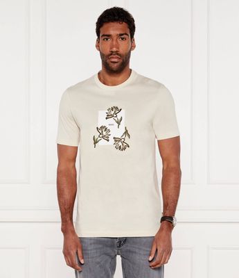 T-shirt męski BOSS BLACK ze sklepu: Gomez Fashion Store w kategorii: T-shirty męskie - zdjęcie 874714-BD9-10338_BB252M000216132