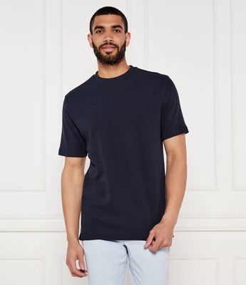 T-shirt męski na wiosnę BOSS BLACK ze sklepu: Gomez Fashion Store w kategorii: T-shirty męskie - zdjęcie 874714-BD9-10338_BB252M000220404