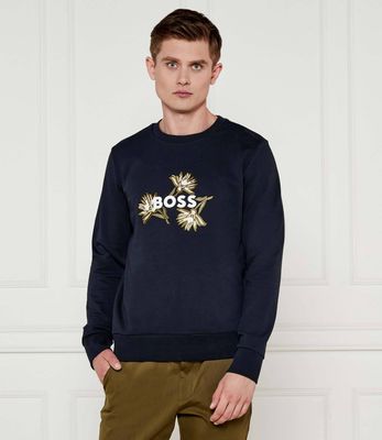 Bluza męska jesienna BOSS BLACK ze sklepu: Gomez Fashion Store w kategorii: Bluzy męskie - zdjęcie 874714-BD9-10338_BB252M000222404