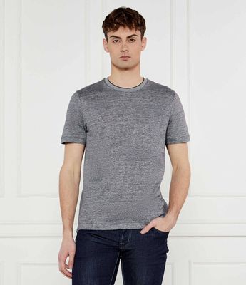 T-shirt męski wiosenny BOSS BLACK ze sklepu: Gomez Fashion Store w kategorii: T-shirty męskie - zdjęcie 874714-BD9-10338_BB252M000228404