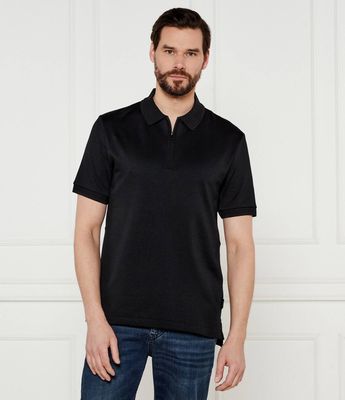 BOSS BLACK - T-shirt męski casual ze sklepu: Gomez Fashion Store w kategorii: T-shirty męskie - zdjęcie 874714-BD9-10338_BB252M000229001