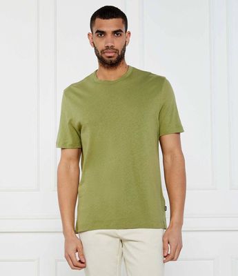 T-shirt męski na wiosnę BOSS BLACK ze sklepu: Gomez Fashion Store w kategorii: T-shirty męskie - zdjęcie 874714-BD9-10338_BB252M000231311