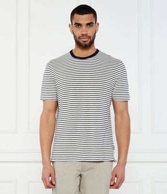 T-shirt męski na wiosnę BOSS BLACK ze sklepu: Gomez Fashion Store w kategorii: T-shirty męskie - zdjęcie 874714-BD9-10338_BB252M000231405