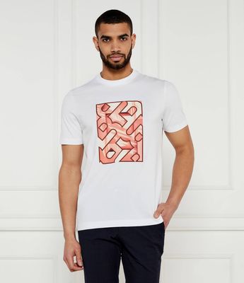 T-shirt męski BOSS BLACK ze sklepu: Gomez Fashion Store w kategorii: T-shirty męskie - zdjęcie 874714-BD9-10338_BB252M000236101